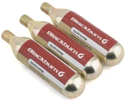 Blackburn Threaded CO2 Cartridges (Silver) (3 Pack) (16g)