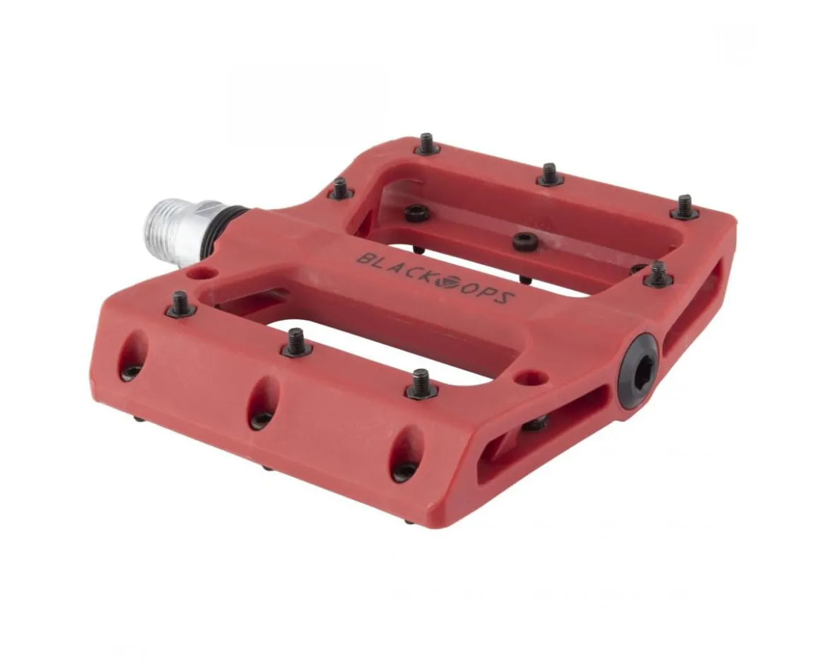 Black Ops Nylo-Pro II Pedals (Red)
