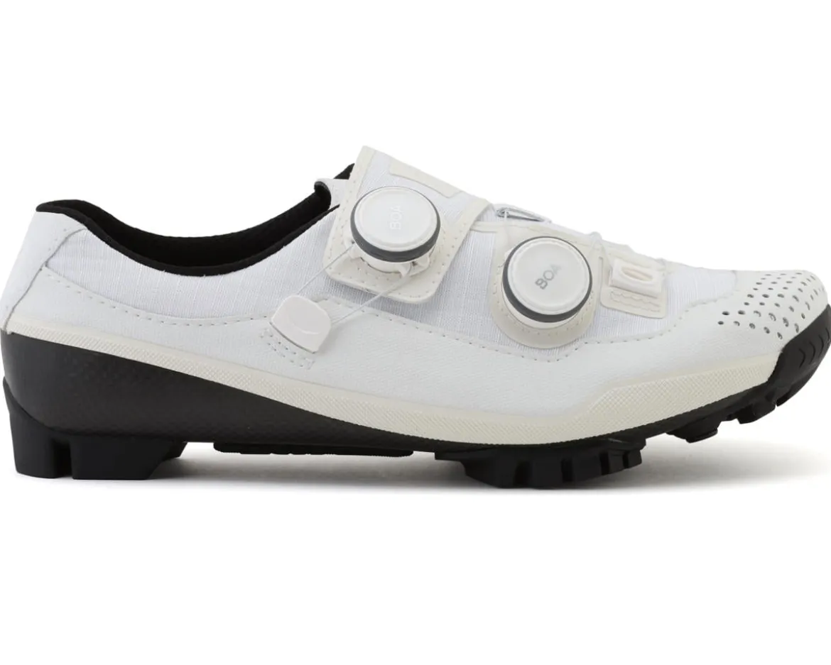 Bont Riot G Gravel/XC MTB Shoes (White) (Wide Fit/Asian Fit) (Bont 42.5) (Wide)