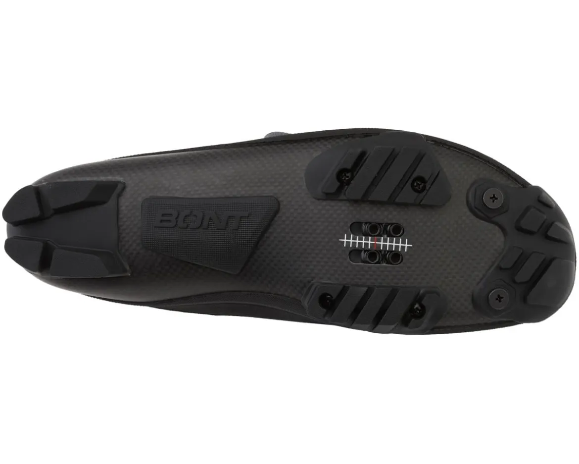 Bont Riot G Gravel/XC MTB Shoes (Black) (Bont 39) (Standard Width)