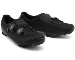 Bont Riot G Gravel/XC MTB Shoes (Black) (Wide Fit/Asian Fit) (Bont 44) (Wide)