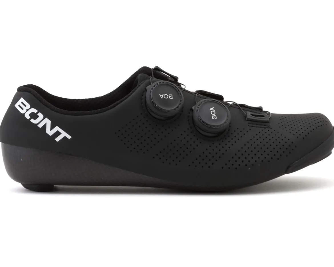 Bont Riot Road Shoes (Black) (Wide Width) (Bont 44) (Wide)