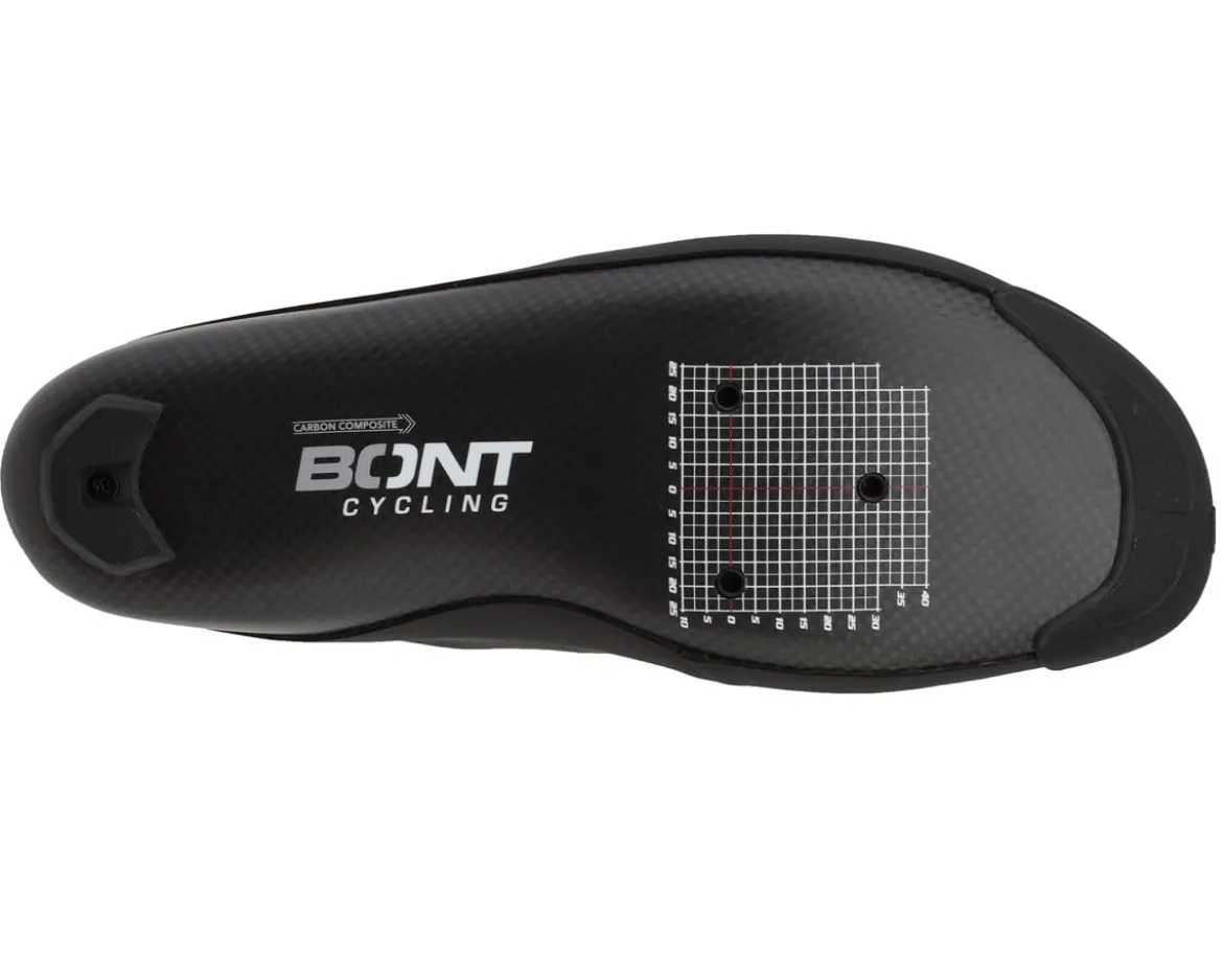 Bont Riot Road Shoes (Black) (Bont 39) (Standard Width)