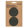 Bookman Reflective Pins (Black) (Pair)
