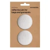 Bookman Reflective Pins (Silver) (Pair)