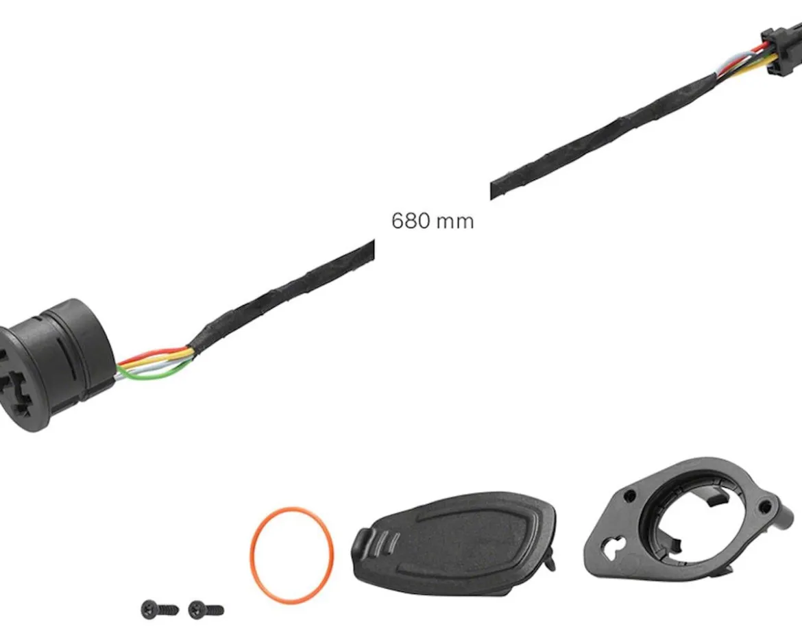 Bosch PowerTube Charging Socket (680mm Cable) (BDU2XX, BDU3XX) (eBike System 2)