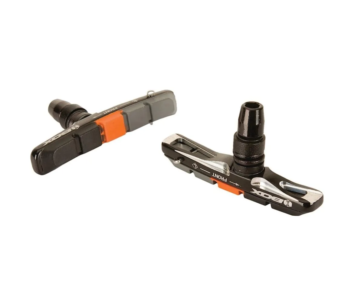 Box One V-Brake Pads (Black) (1 Pair) (Threaded)