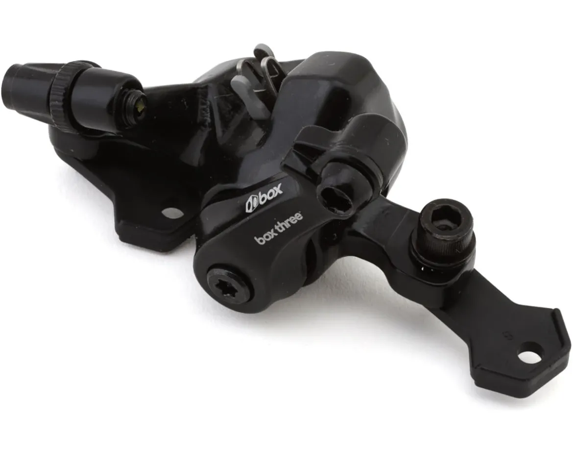 Box Three Disc Brake Caliper (Black) (Mechanical) (Front or Rear) (Post Mount)