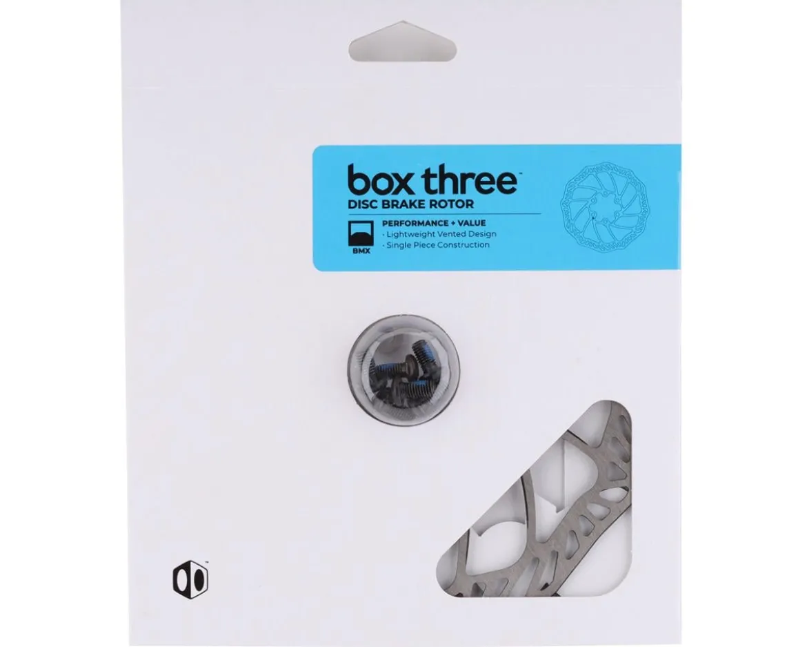 Box Three Disc Brake Rotor (6-Bolt) (140mm)