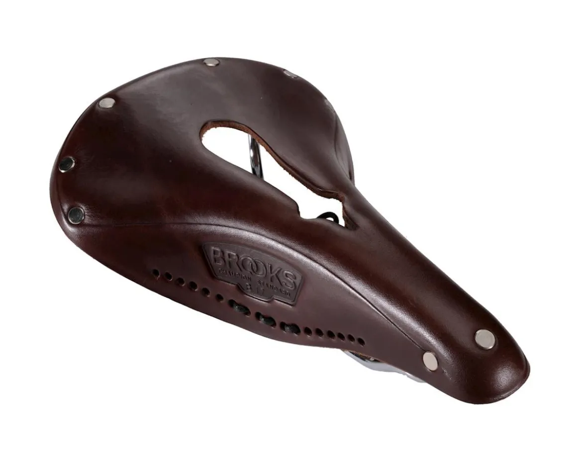 Brooks B17 Carved Saddle (Brown) (175mm)