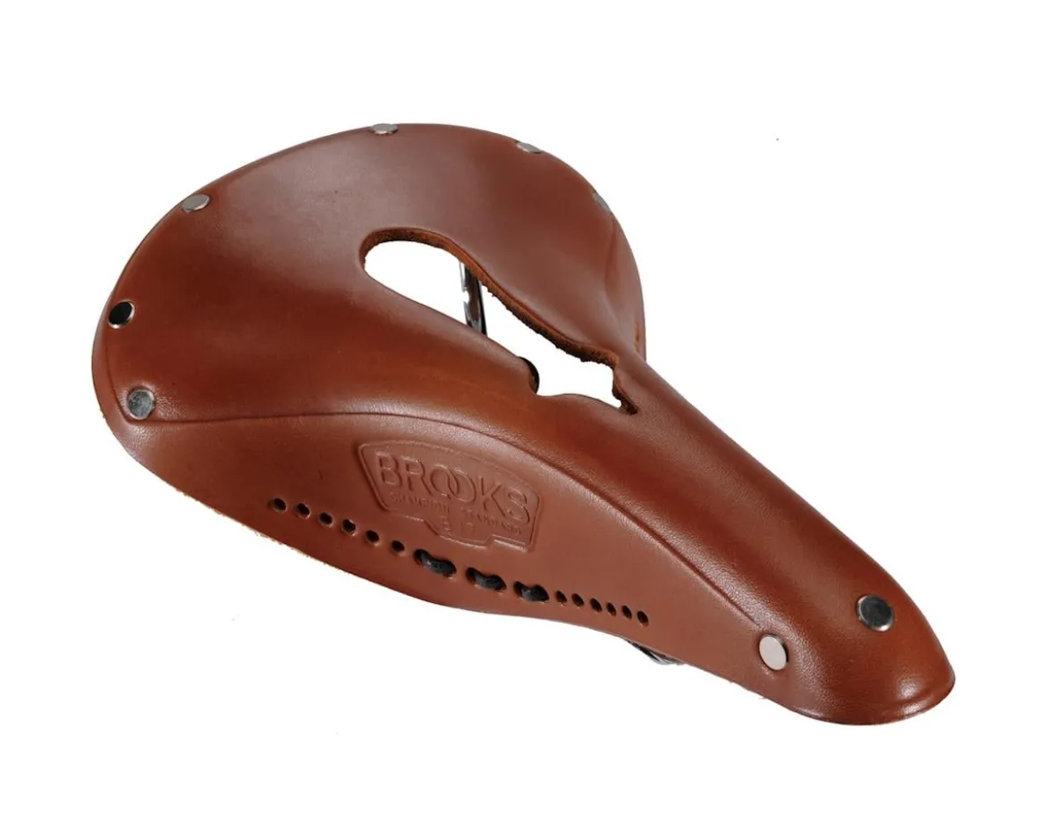 Brooks B17 Carved Saddle (Honey) (175mm)