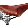 Brooks B67 Men's Saddle (Honey) (Black Steel Rails) (210mm)