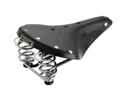 Brooks B67 S Women's Saddle (Black) (Black Steel Rails) (210mm)