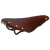 Brooks B17 Saddle (Antique Brown) (Black Steel Rails) (170mm)