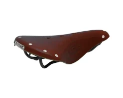 Brooks B17 Saddle (Antique Brown) (Black Steel Rails) (170mm)