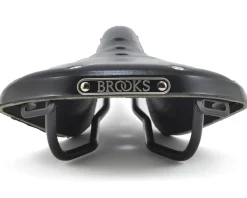 Brooks B17 Saddle (Black) (Black Steel Rails) (170mm)