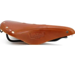 Brooks B17 Saddle (Honey) (Black Steel Rails) (170mm)