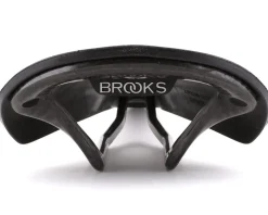 Brooks C13 Cambium Carved Saddle (Black) (Carbon Rails) (158mm)