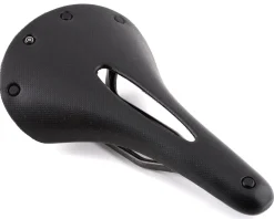 Brooks C13 Cambium Carved Saddle (Black) (Carbon Rails) (158mm)