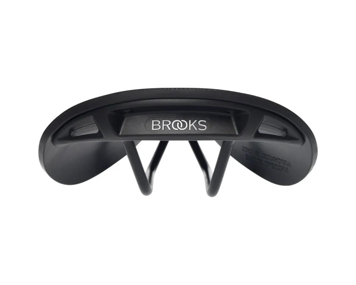 Brooks C19 Cambium Saddle (Black) (Steel Rails) (184mm)