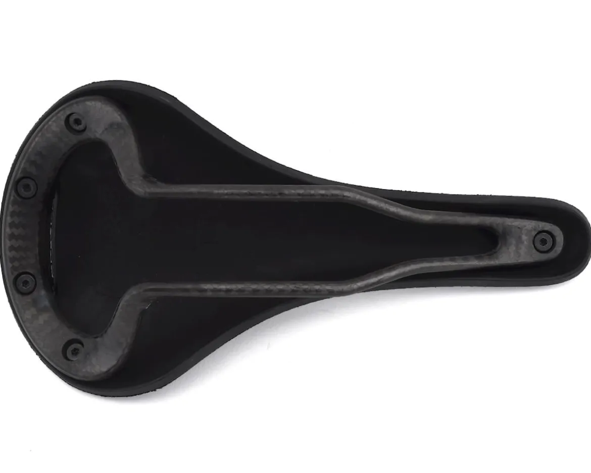 Brooks C13 Cambium Saddle (Black) (Carbon Rails) (145mm)