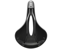 Brooks C19 Carved Cambium Saddle (Black) (Steel Rails) (184mm)
