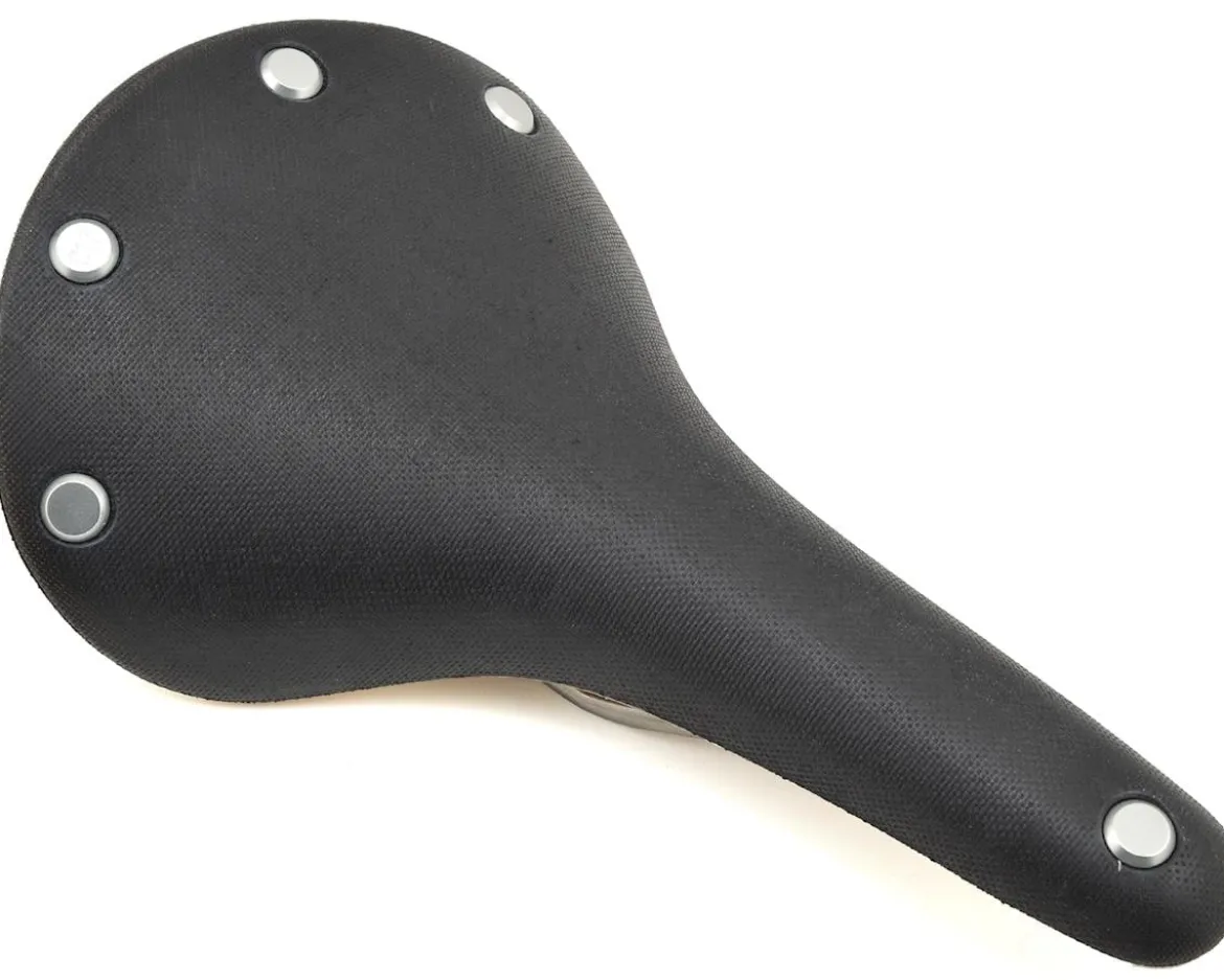 Brooks C17 Special Cambium Saddle (Black) (Steel Rails) (162mm)