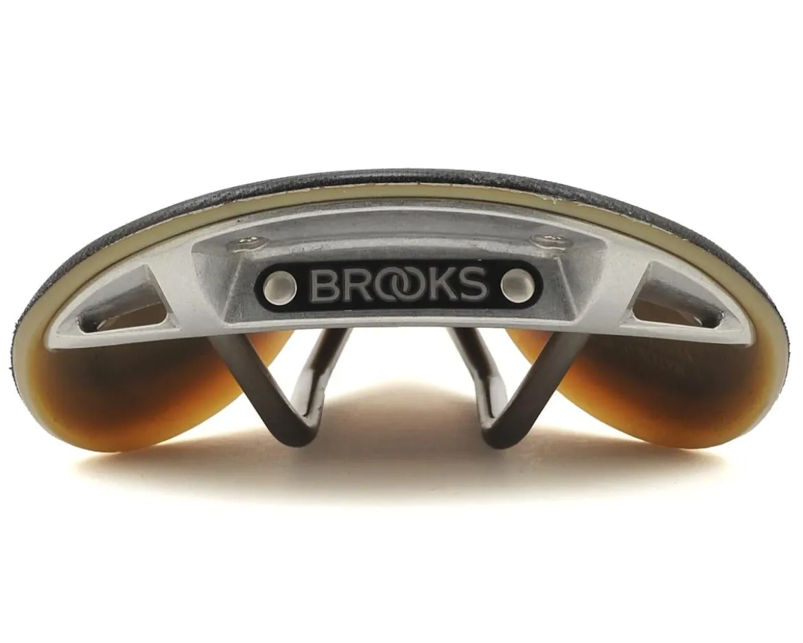 Brooks C17 Special Cambium Saddle (Black) (Steel Rails) (162mm)