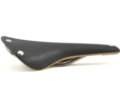 Brooks C17 Special Cambium Saddle (Black) (Steel Rails) (162mm)