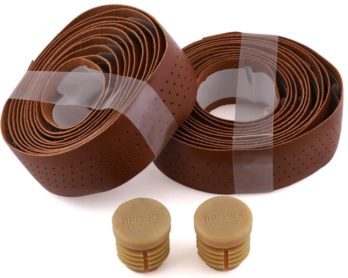 Brooks Leather Bar Tape (Honey)