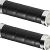 Brooks Slender Leather Grips (Black) (130mm Length)