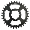 Burgtec GXP Boost 3mm Thick Thin Chainring (Black) (28T)