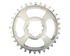 Burgtec GXP Boost 3mm Thick Thin Chainring (Rhodium Silver) (30T)