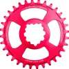 Burgtec GXP Boost 3mm Thick Thin Chainring (Toxic Pink) (30T)