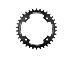 Burgtec Outside Fit E-Bike Steel Thick Thin Chainring (Black) (34T) (104mm BCD)