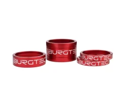 Burgtec Stem Spacer Kit (Race Red)