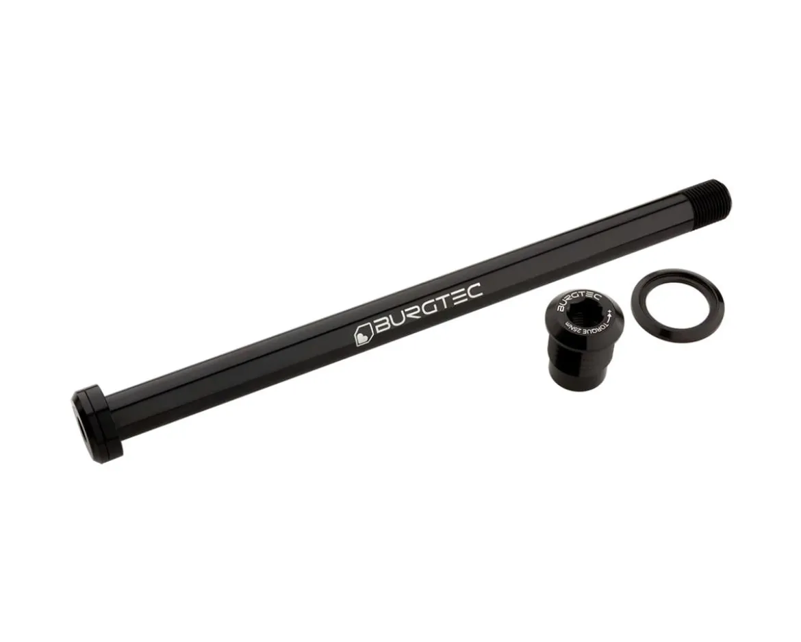 Burgtec 180mm x 12mm 1.00mm Pitch Rear Axle (Burgtec Black)