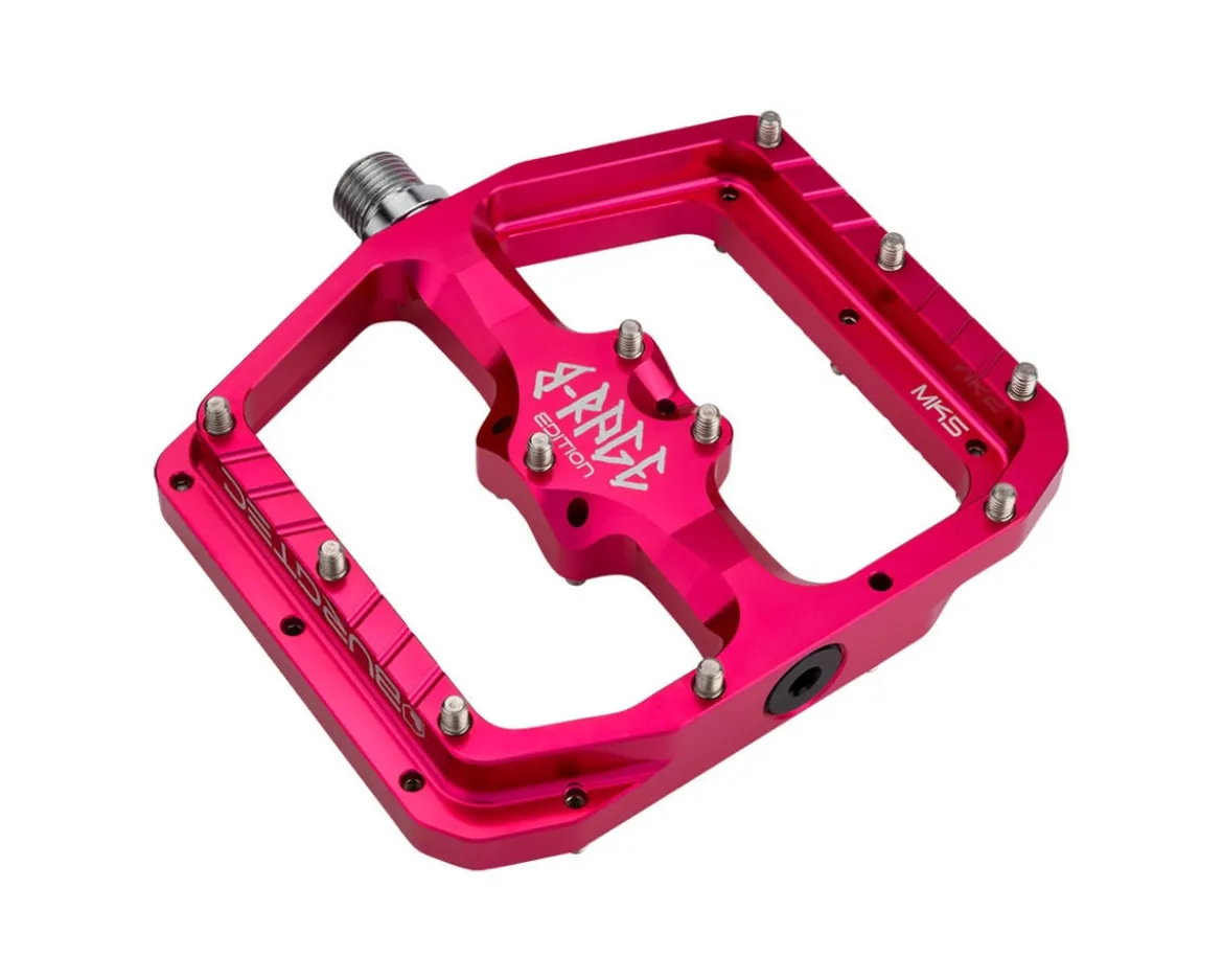 Burgtec Penthouse Flat MK5 B-Rage Edition Pedals (Pink)