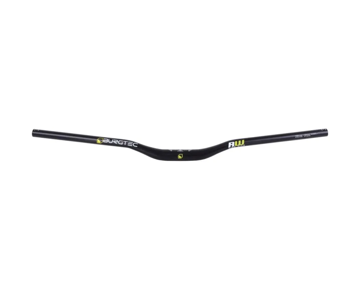 Burgtec Ride Wide Enduro Riser Bar (Black) (31.8mm) (30mm Rise) (800mm) (5/9° Sweep)