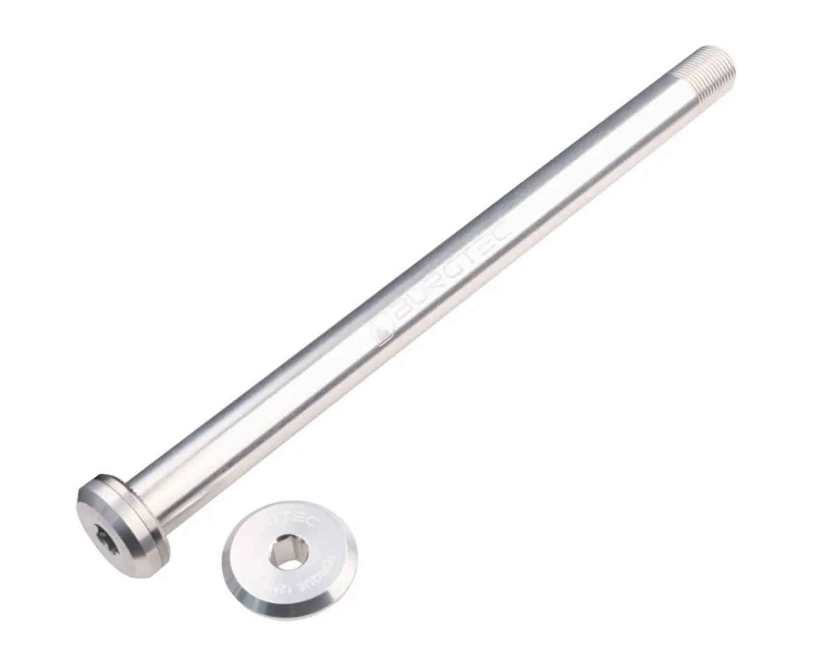 Burgtec Santa Cruz Rear Axle (Rhodium Silver) (12 x 168.5mm)