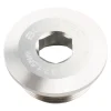 Burgtec Shimano Crank Bolt (Rhodium Silver)