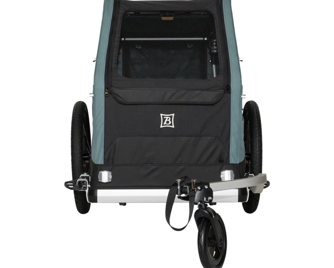 Burley Bark Ranger Pet Bike Trailer & Stroller (Blue) (XL)
