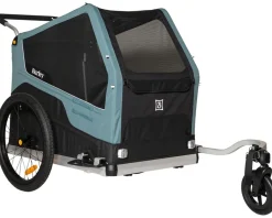 Burley Bark Ranger Pet Bike Trailer & Stroller (Blue) (XL)