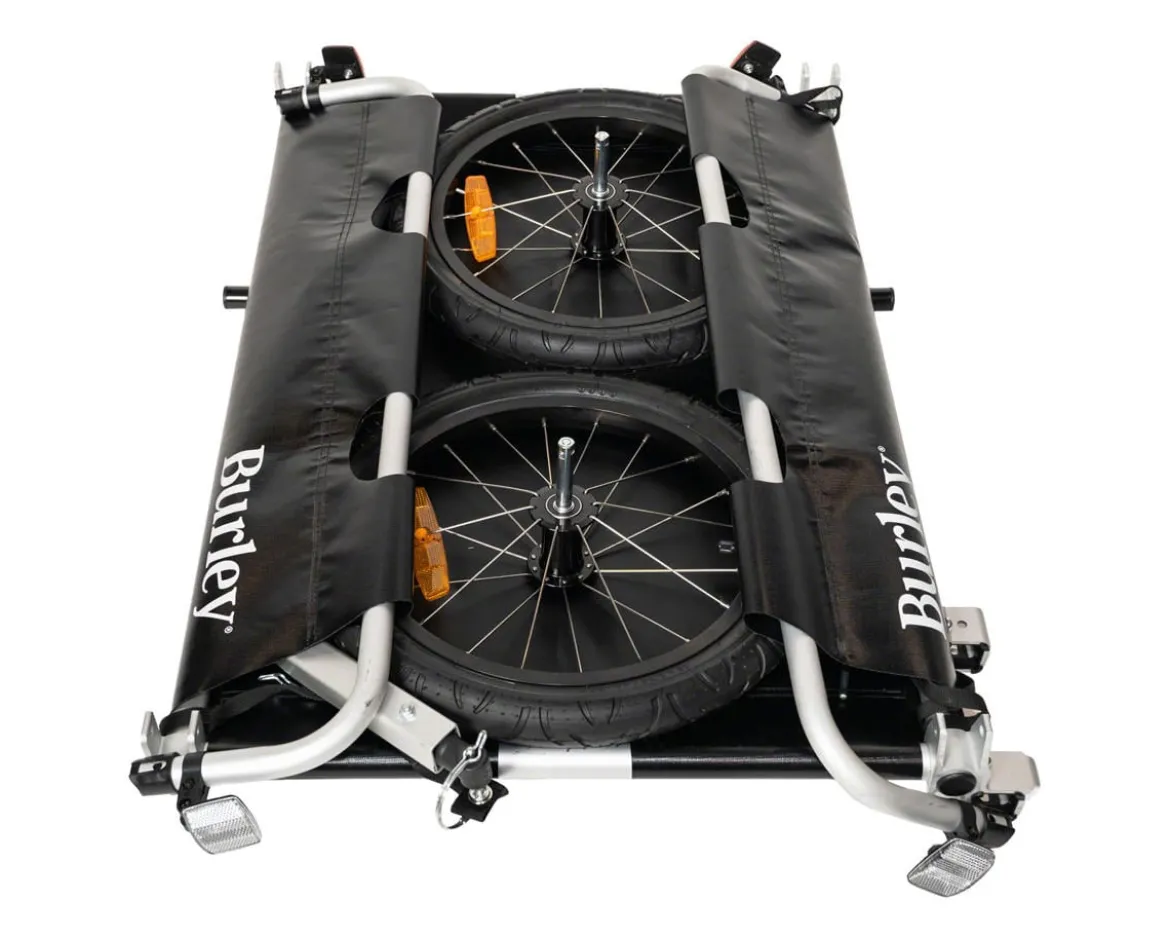 Burley Flatbed Cargo Trailer (Black)