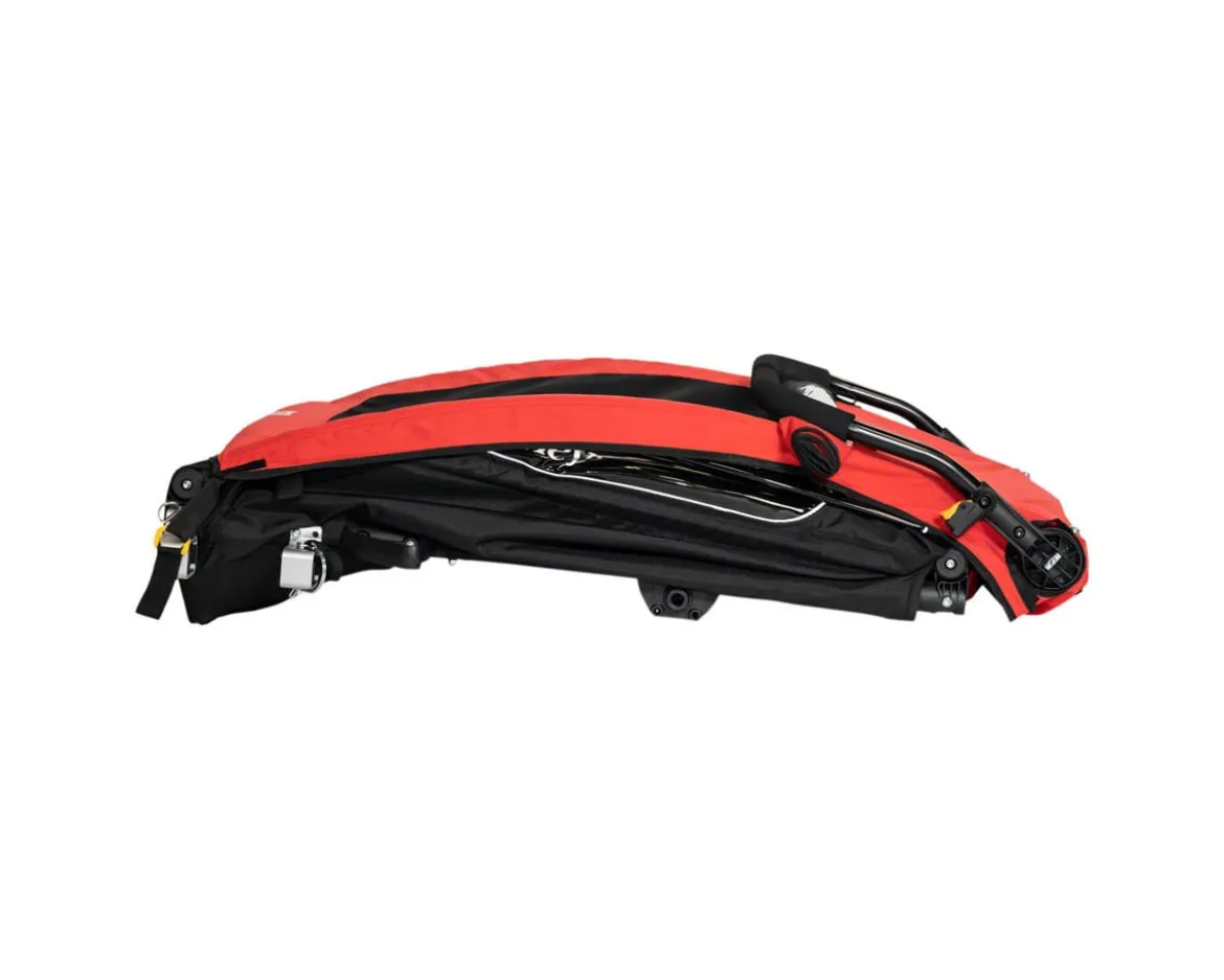 Burley Honey Bee Bike Trailer & Stroller (Red)