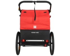 Burley Honey Bee Bike Trailer & Stroller (Red)