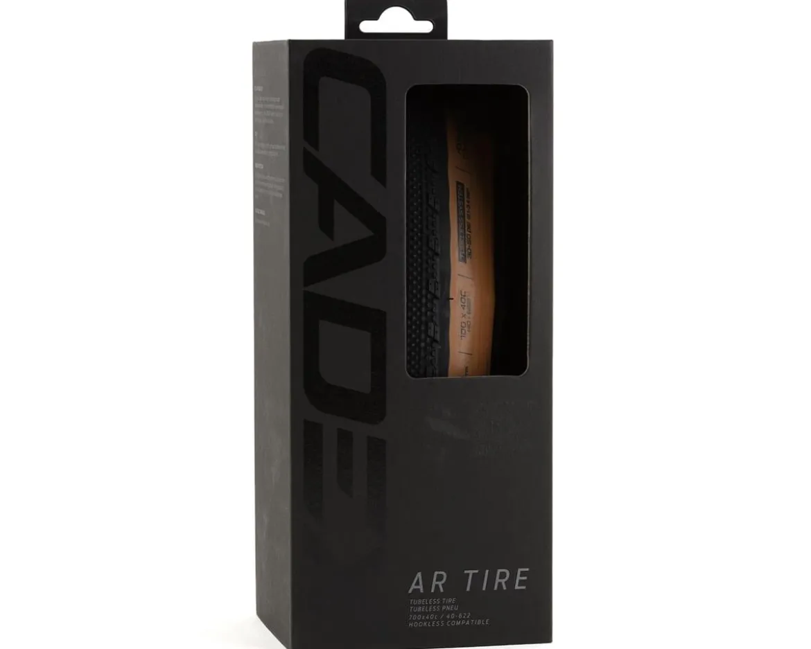Cadex AR Tubeless Gravel Tire (Tan Wall) (700c) (40mm) (Folding) (AR-S Dual/Supple)