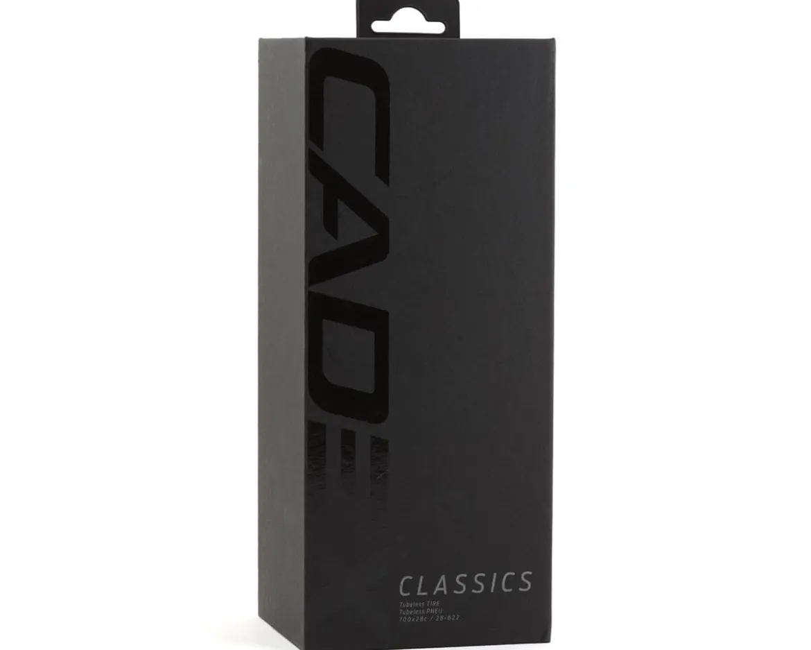 Cadex Classics Tubeless Road Tire (Black) (700c) (28mm) (RR-S AR/SRC)