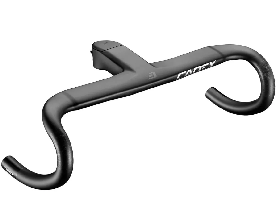 Cadex Aero Integrated Road Carbon Handlebars (Black) (130mm) (40/42cm)