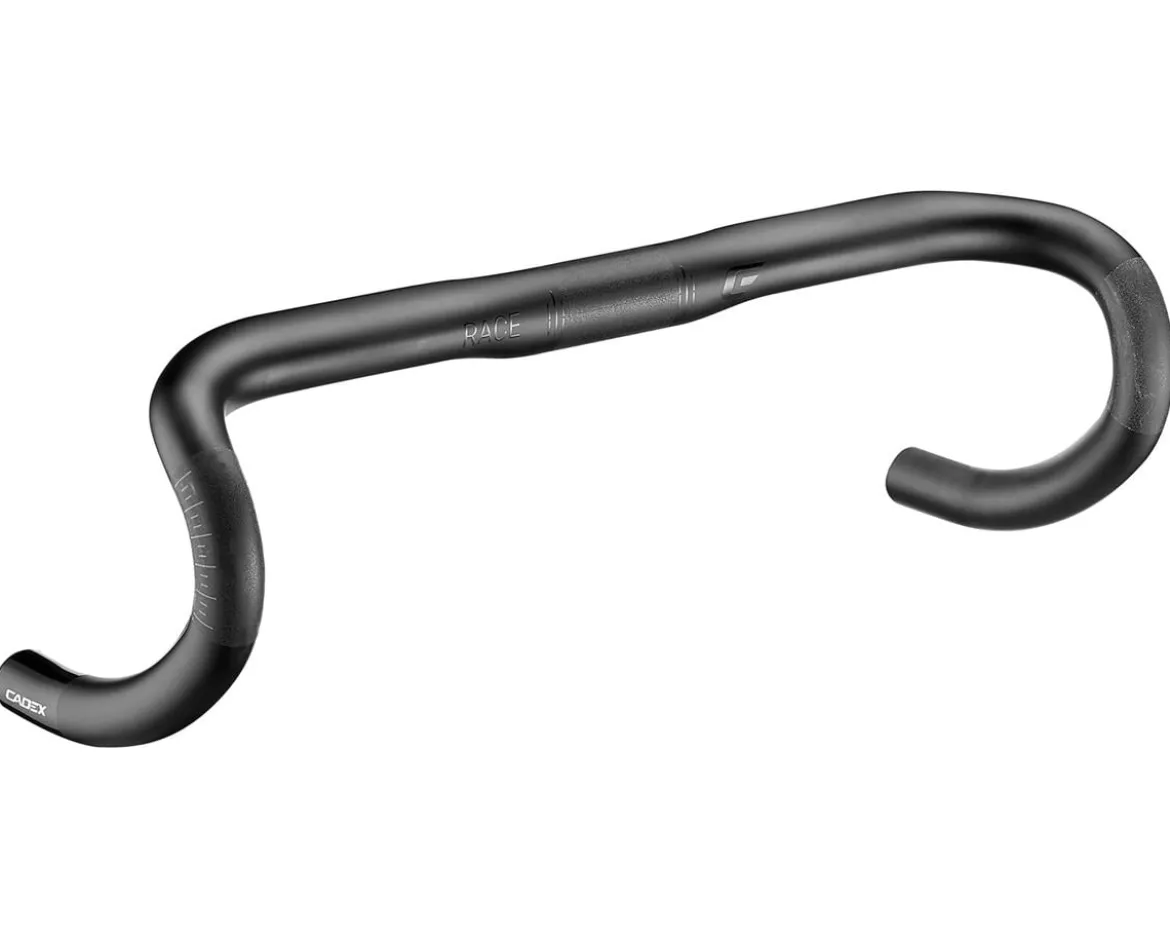 Cadex Race Carbon Road Handlebars (Black) (31.8mm) (38cm)